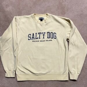 Gear For Sports Cream Crewneck Salty Dog Hilton Head Island Sweatshirt